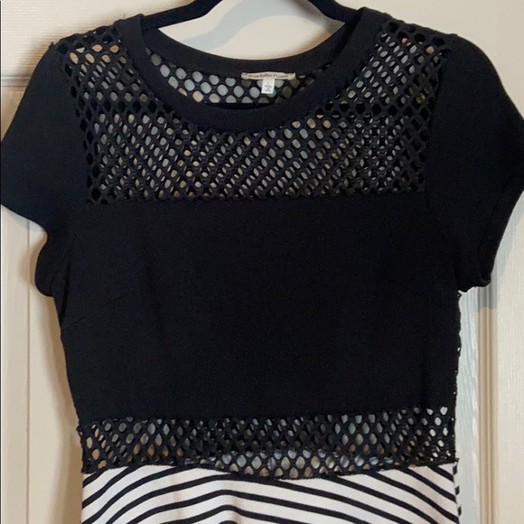 Charlotte Russe Black and White Cutout Dress - Picture 2 of 3